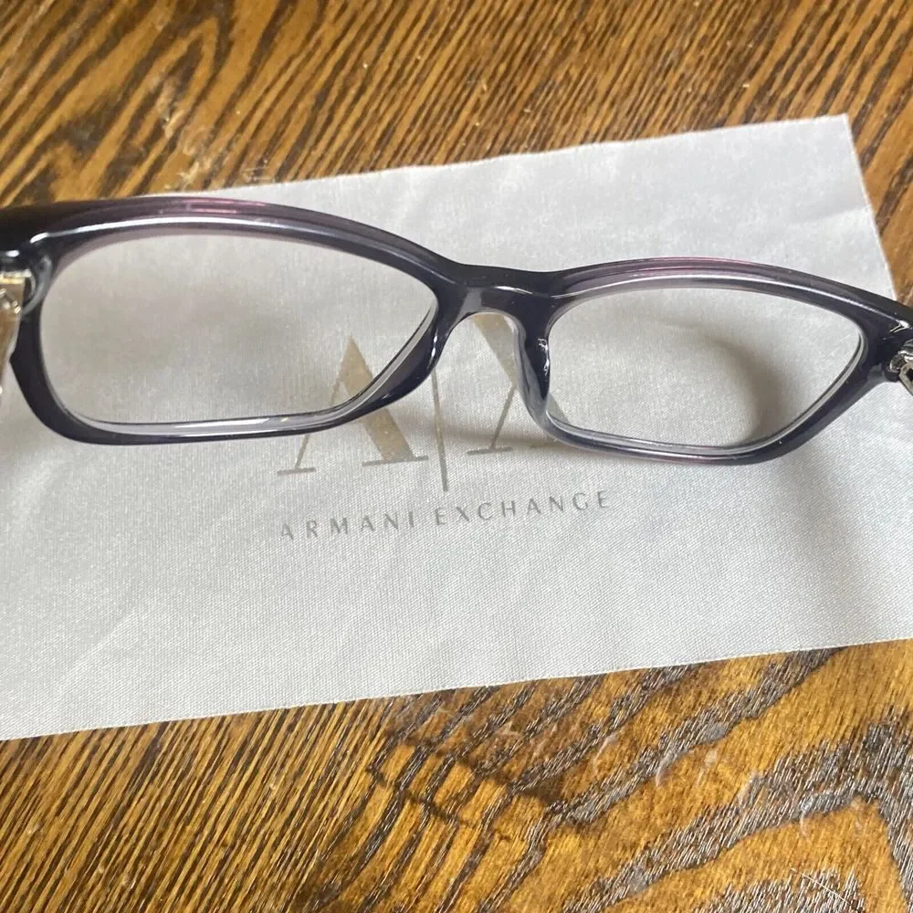 Armani Exchange AX 3008 8005 Ladies Eyeglass‎ Frames 49-15-135 Black